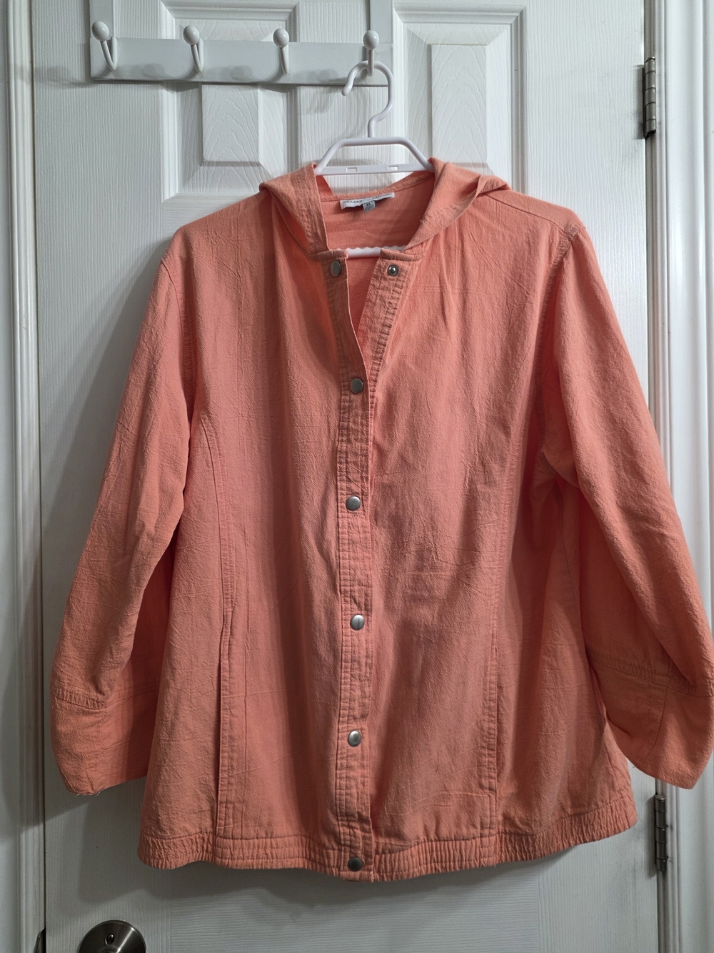 Hillard & Hanson Coral Lightweight Hooded Sweater - Size XL